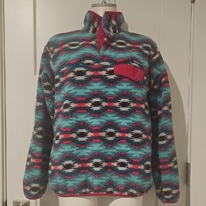 Patagonia Synchilla Snap-T Fleece Pullover Aztec Fleece Pullover